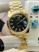 PPM Swiss 11 Yellow Gold Rolex Day-Date II Gain Weight Swiss 3255 Black Dial President Watch (2)_th.jpg
